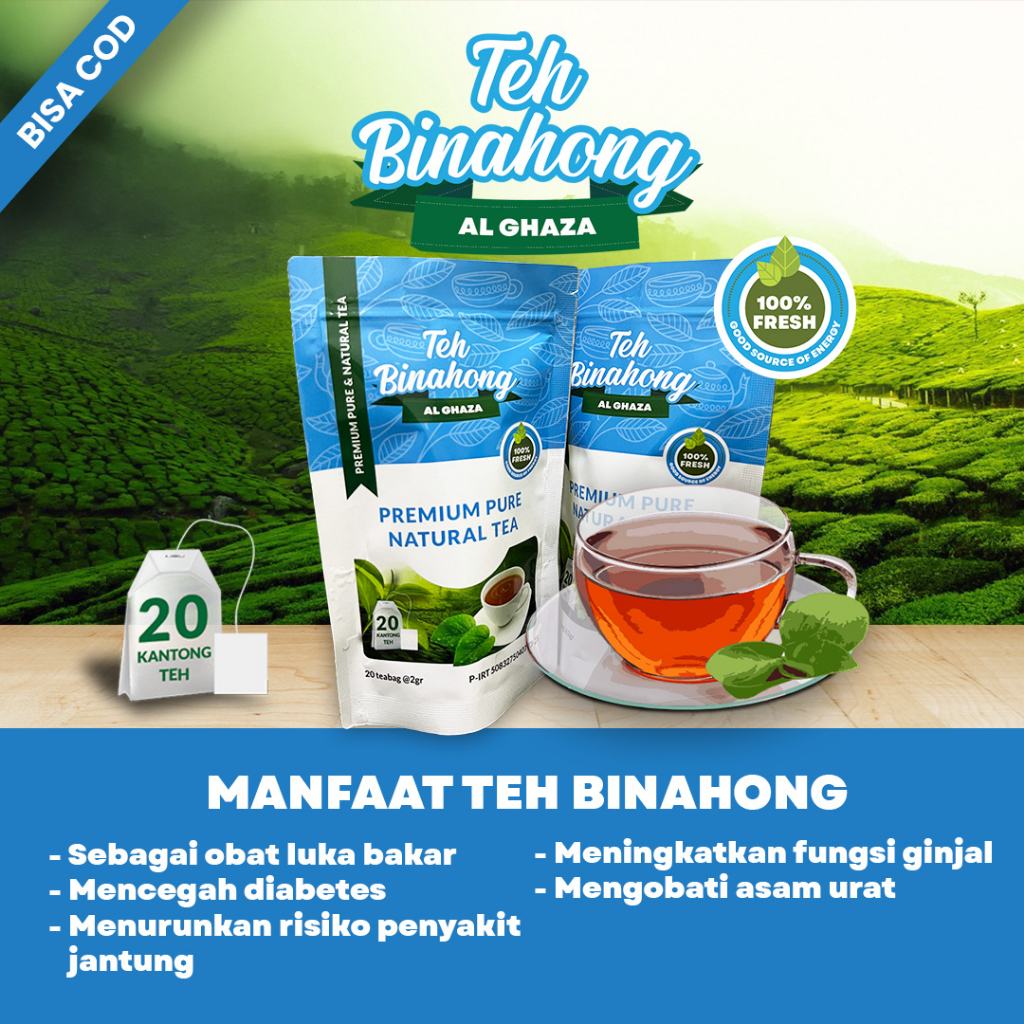 

Teh Binahong Alghaza / Teh Celup Binahong / Teh Binahong