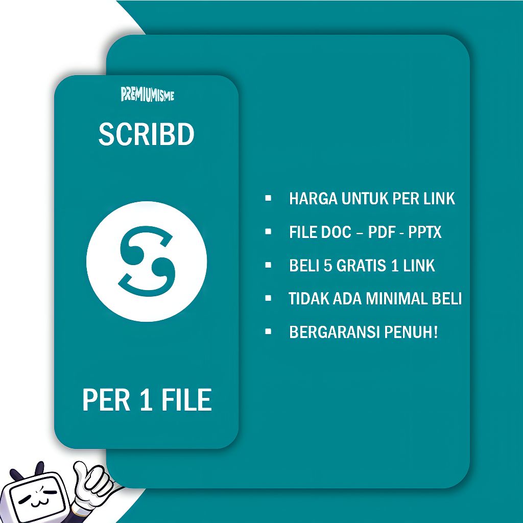 SCRIBD PREMIUM | JASA DOWNLOAD