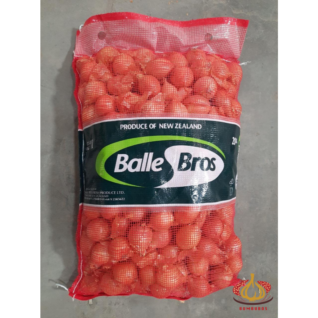 

Bawang Bombay Besar Kecil 1 Sak Karung Ball 20 kg