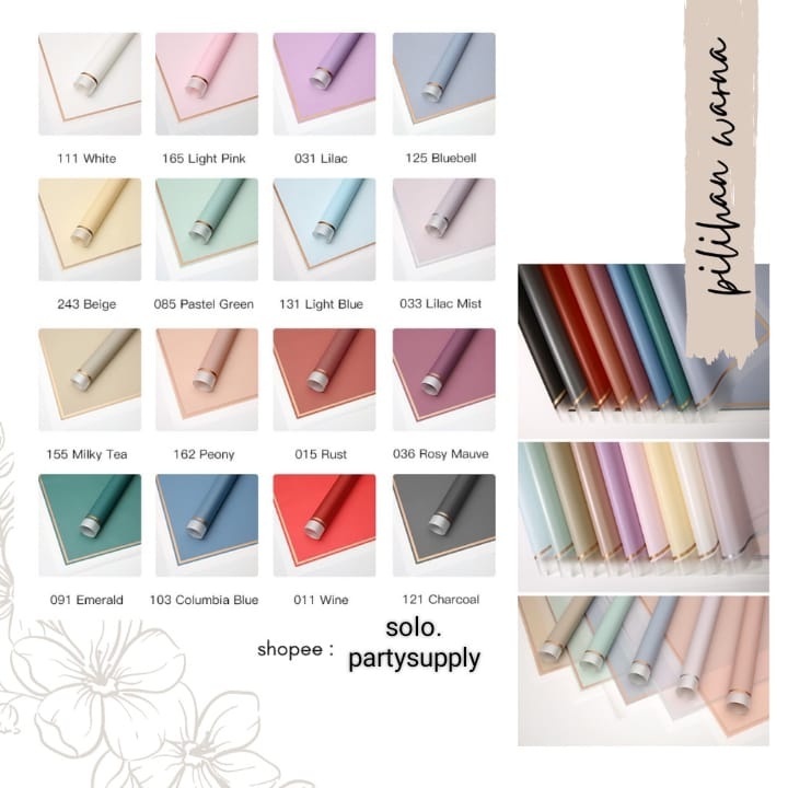 

kertas celhopane/ kertas buket