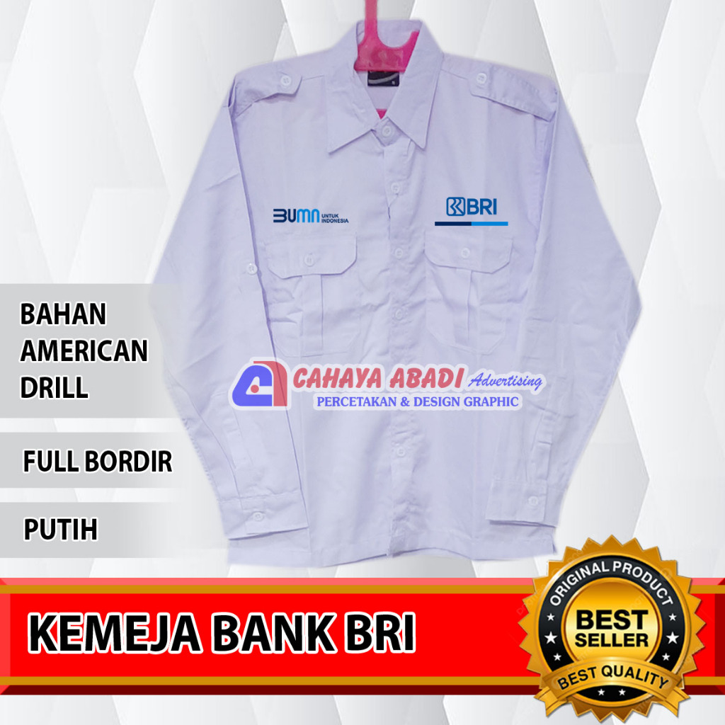 Kemeja BUMN Bank BRI Seragam BUMN Bank BRI Baju BUMN Bank BRI