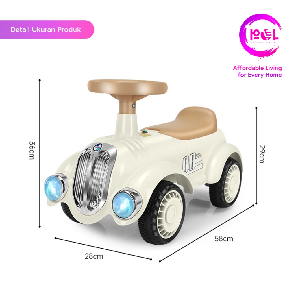 

POL - - Mainan Mobil Dorong Anak Musik SNI
