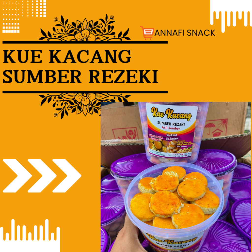 

KUE KACANG SUMBER REZEKI ASLI JEMBER