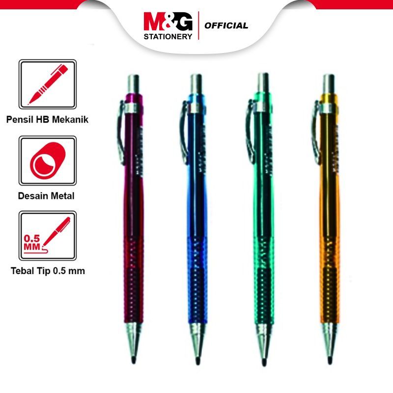 

M&G automatic mechanical Self-advancing Pencil 0.5mm 0.7 mm Smooth Writing