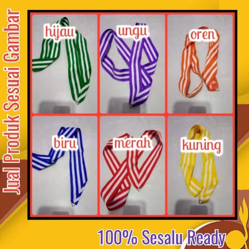 

Pita wisuda webing kalung medali