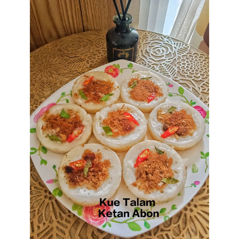 

Kue Talam Ketan Abon