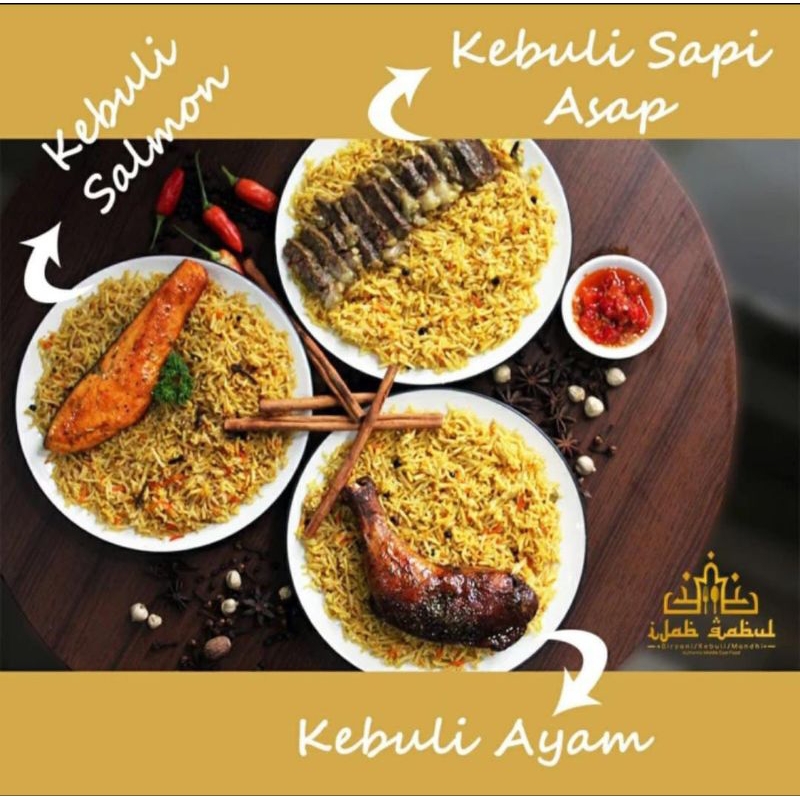 

Nasi Kebuli Kambing/ Nasi Briyani/ Nasi Mandhi / Ready to Eat