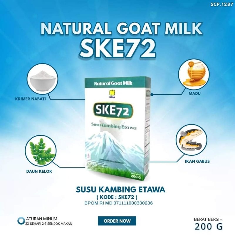 

SUSU KAMBING ETAWA SKE 72 HERBAL NASA