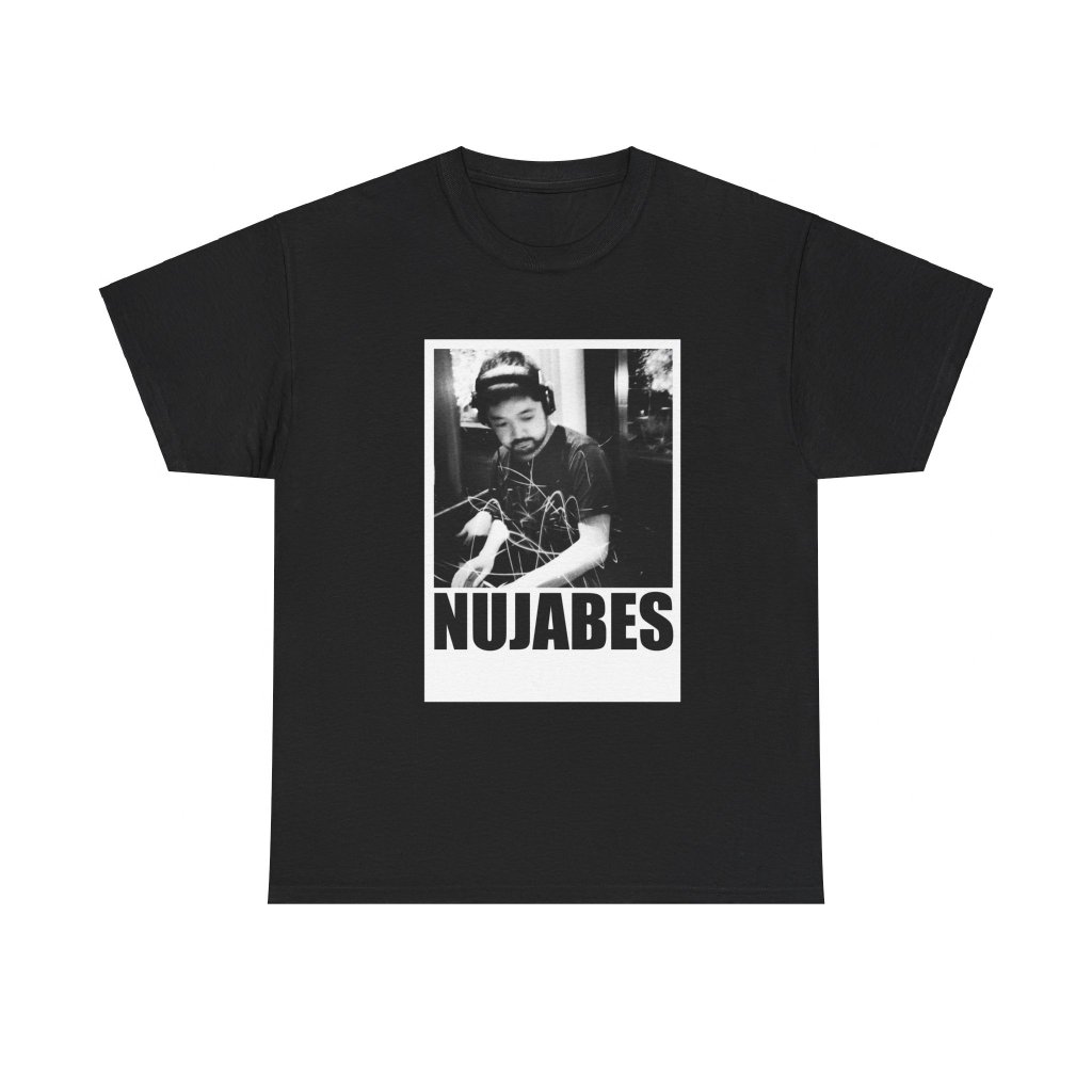 Cotton T-Shirt Kaos Katun Japanese Musician Nujabes Jun Seba Feather Lyrics