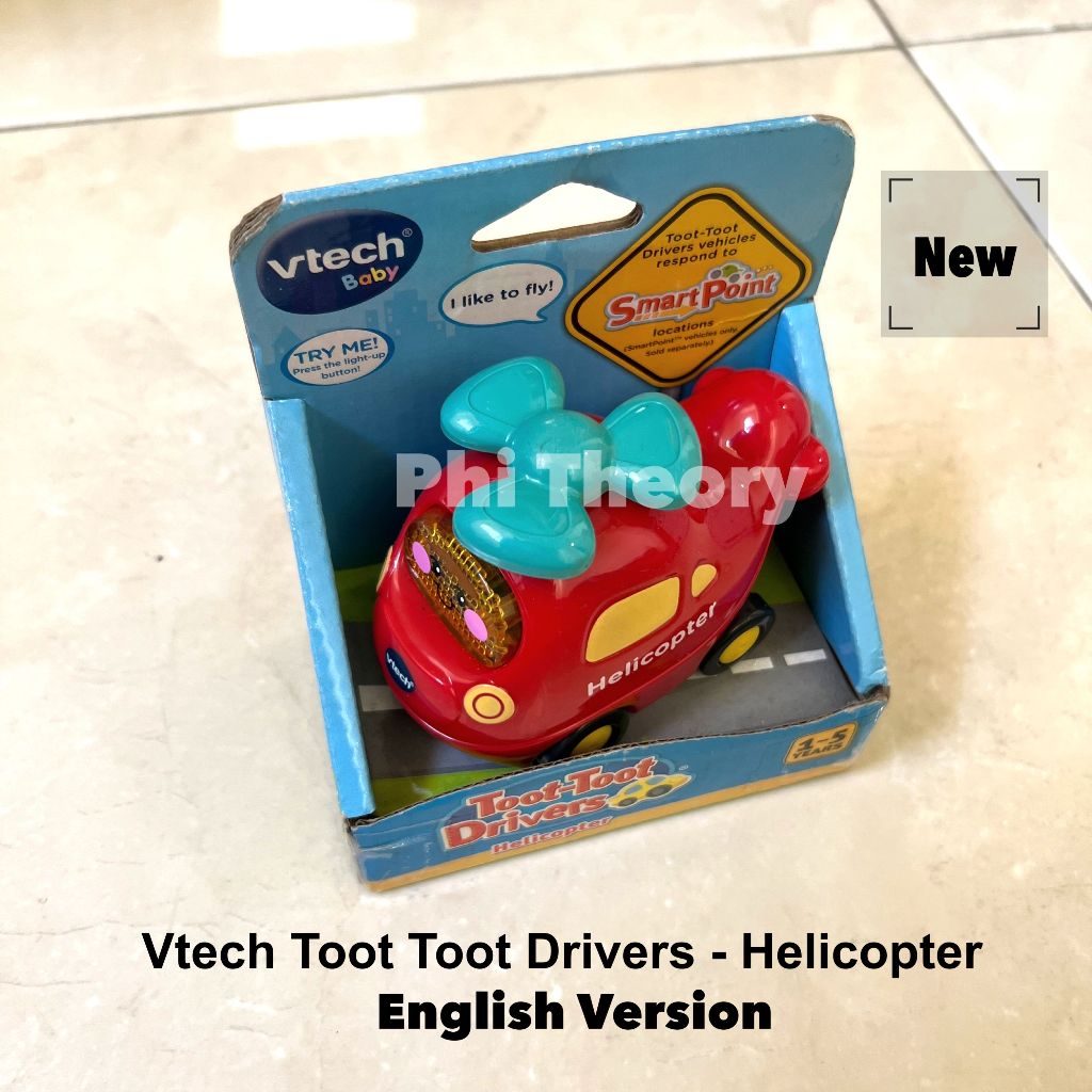 Vtech Toot Toot Drivers - Helicopter (English) / Mainan Helikopter Elektrik