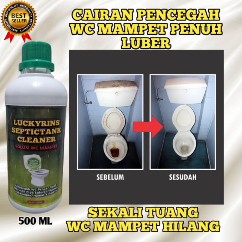 CAIRAN PENCEGAH WC MAMPET PENUH LUBER