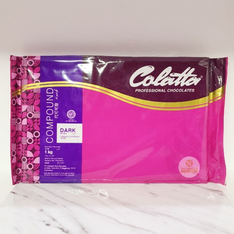 

Colatta 1kg/Colatta Dark Compound 1Kg/Coklat Batang Dark Choco|Coklat Batang Collata