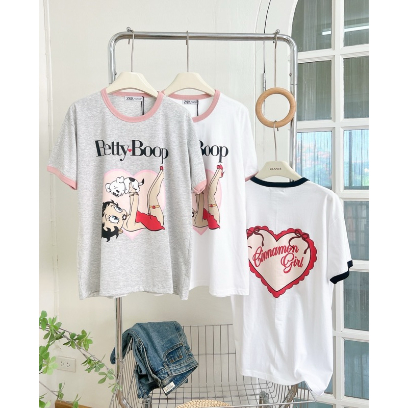 [MODERNFASHION] GIANTS 0012 KAOS MOTIF BETTY BOOP TERBARU IMPORT BANGKOK