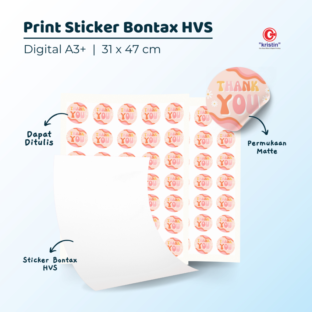 

CETAK STICKER BONTAX HVS A3+