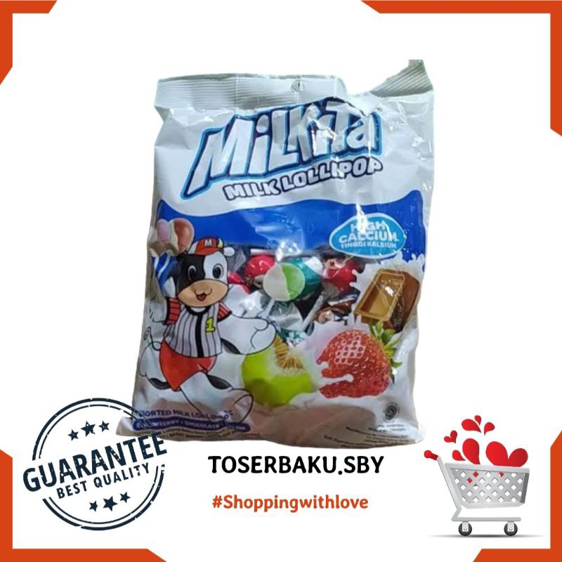 

Milkita Lolipop 300g / Permen Susu / Snack Murah surabaya / Agen Toserbaku Trusted Surabaya