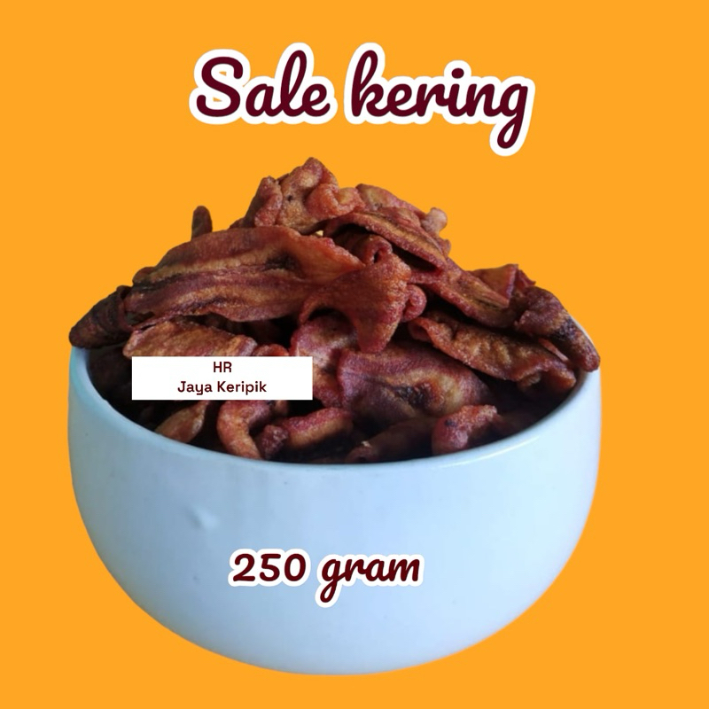 

PROMO 250 gram Sale Kering manis / gurih / renyah
