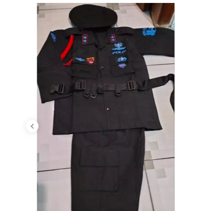 BEST SELLER BAJU SERAGAM PDL BRIMOB ANAK BAHAN RIPSTOK / KOSTUM ANAK BRIMOB CILIK / BAJU KARNAVAL