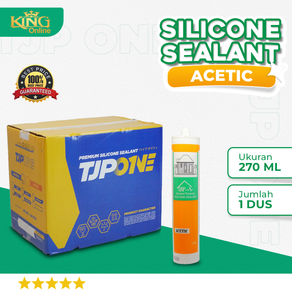 (1 DUS) Sealant Kaca / Sillicone Silikon Akrilik Acrylic Kaca Aquarium / lem aquarium anti bocor