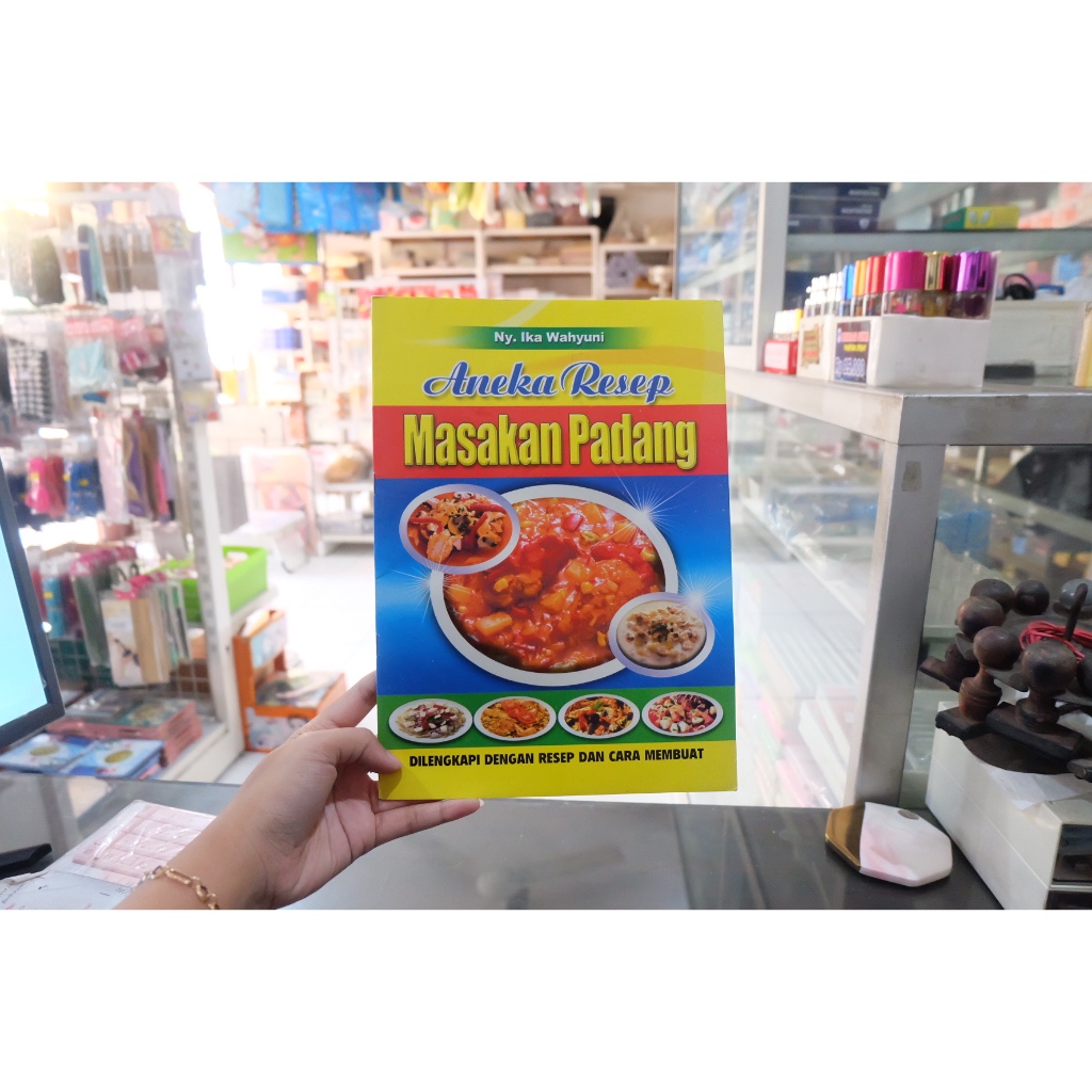 Buku Aneka Resep Masakan Padang dilengkapi dengan Resep dan Cara Membuat