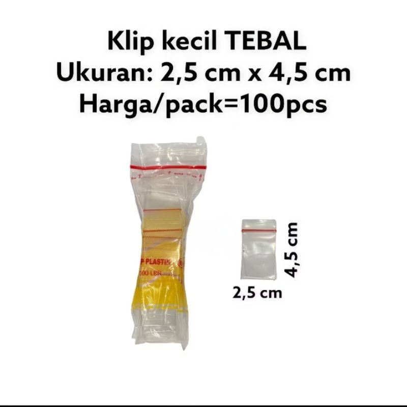 

Klip TEBAL 2.5cm x 4.5cm / Klip 2.5x4.5/ Klip2.5x4.5 TEBAL / Klip Kecil