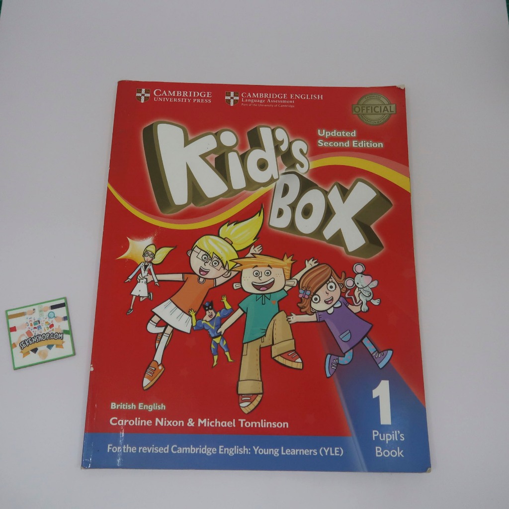 Buku Original Kids Box 1, Pupils Book Cambridge, Caroline Nixon, Michael Tomlinson.