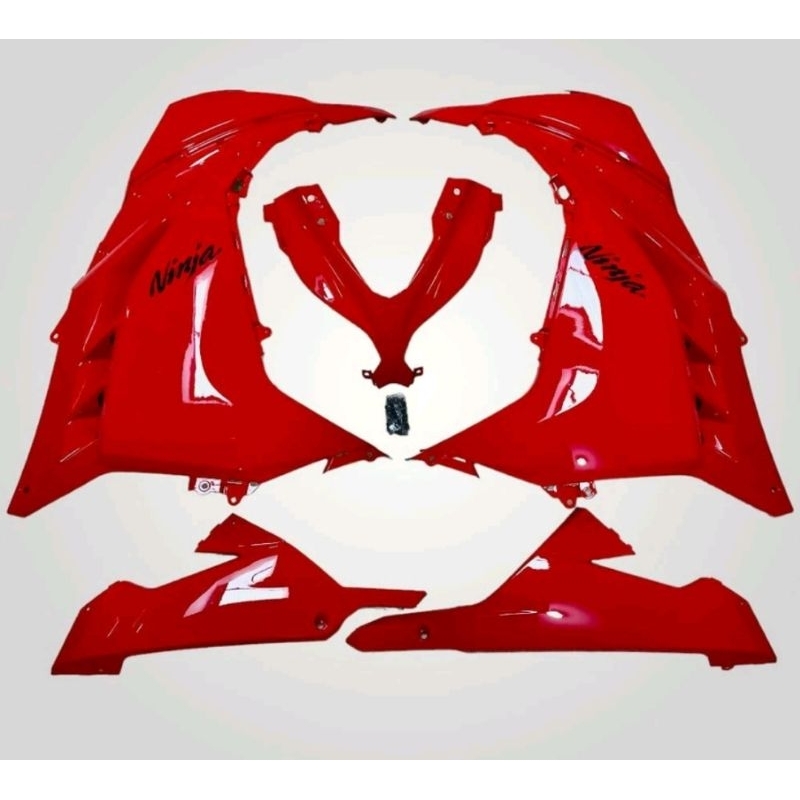 Fairing Ninja 250 Fi Old Plastik Abs Body Samping Depan Ninja 250 Polos body ninja 250 fi old cover 