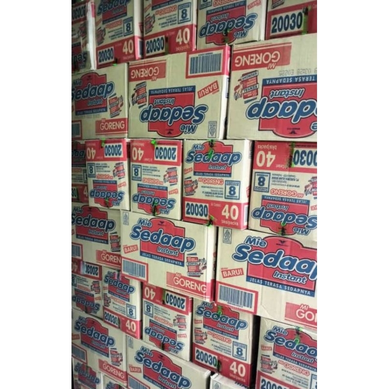 

Mie sedap goreng 1 dus isi 40