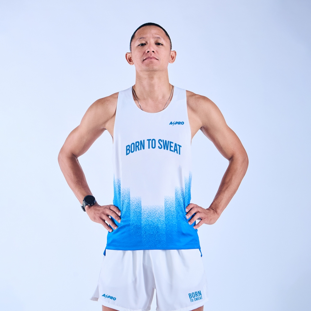 PSRI 11 x ASPRO BORN TO SWEAT Singlet