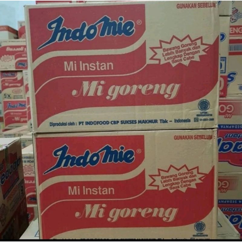 

mie indomie goreng 1 dus isi 40