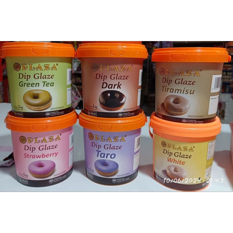 

Plaza Dip Glaze aneka rasa 1 kg