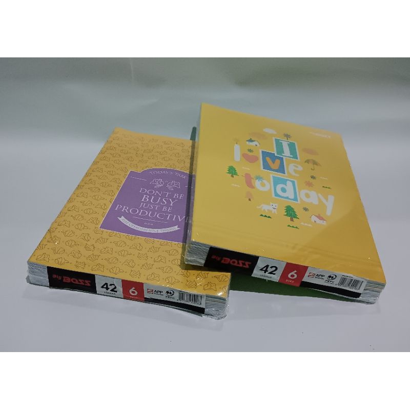 

Buku Tulis BIG BOSS/42 Lembar/6 pcs