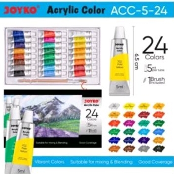 

Cat Akrilik 24 Colours Joyko