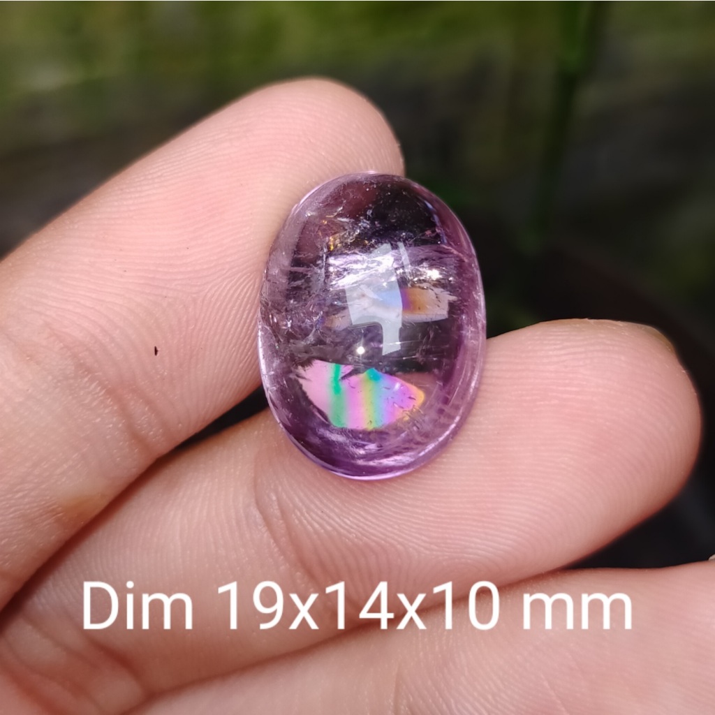 BATU KECUBUNG UNGU PELANGI NATURAL ASLI ANTIK cek batu lainnya yaman api wulung opal bacan permata k