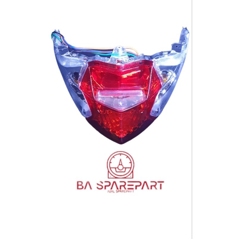 stoplamp lampu belakang beat fi