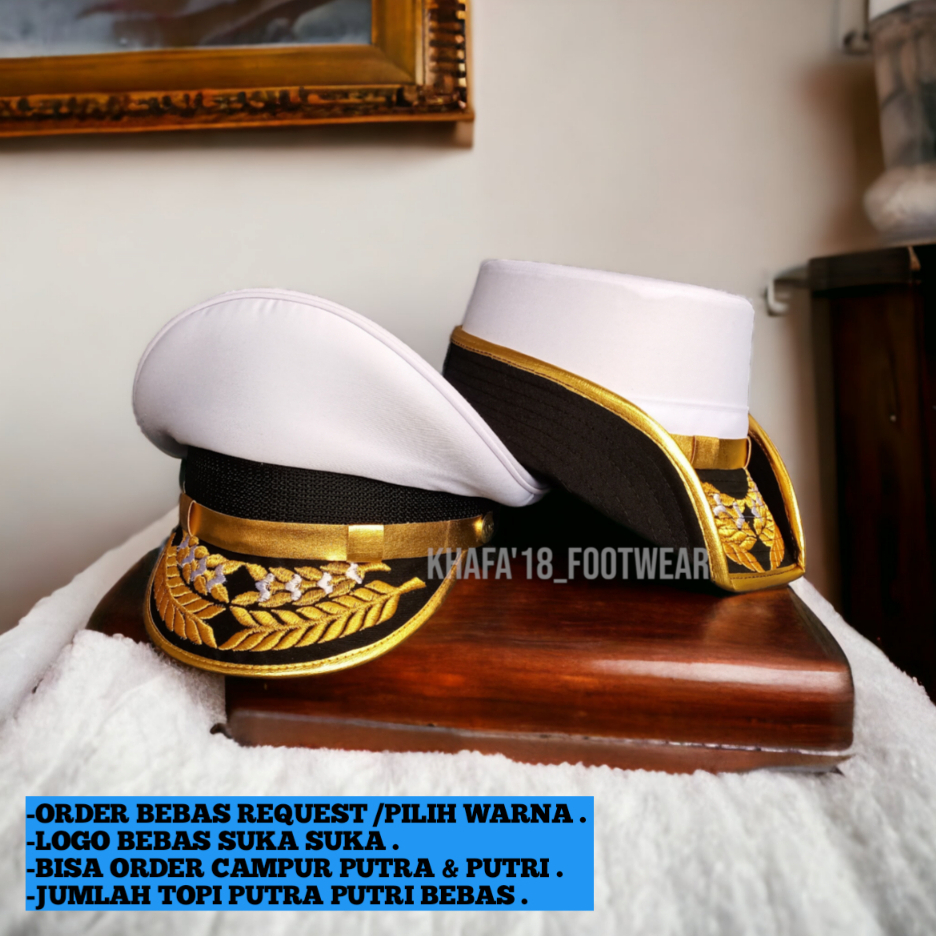 TOPI PET / KOWAD PASKIBRA LKBB, PUTRA PUTRI BEBAS CAMPUR.