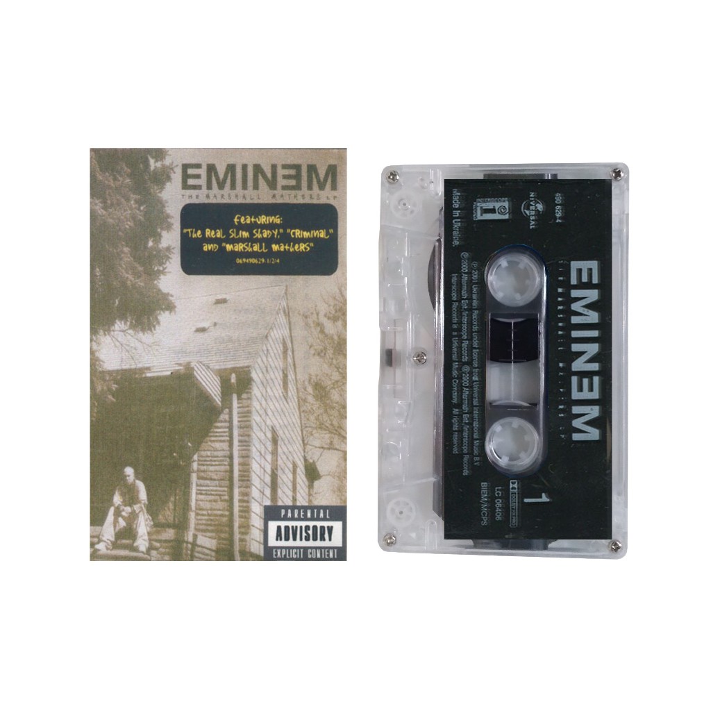 Kaset Pita Eminem The Marshall Mathers LP Album