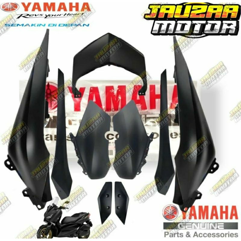 PAKET BODY HALUS XMAX HITAM DOFF 2022 XMAX OLD ORIGINAL YGP GENUINE PARTS