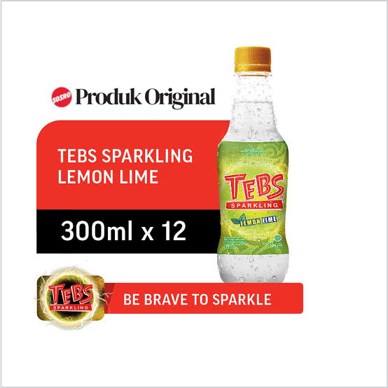 

Tebs Sparkling 300 ML Lemon Lime