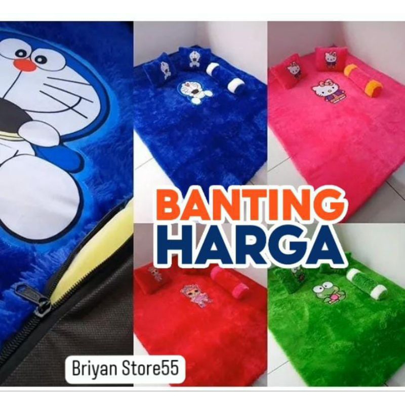 Kasur Surpet Karakter Bulu Rasfur Tebal / Kasur Matras Bulu Karakter / Kasur Karakter / Kasur Bulu R