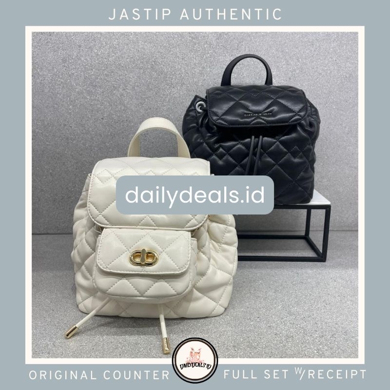 #2-60151400 Aubrielle BACKPACK - Jast[p] CK ORIGINAL COUNTER #2-60151400-1 QUILTED RANSEL TAS PUNGGU