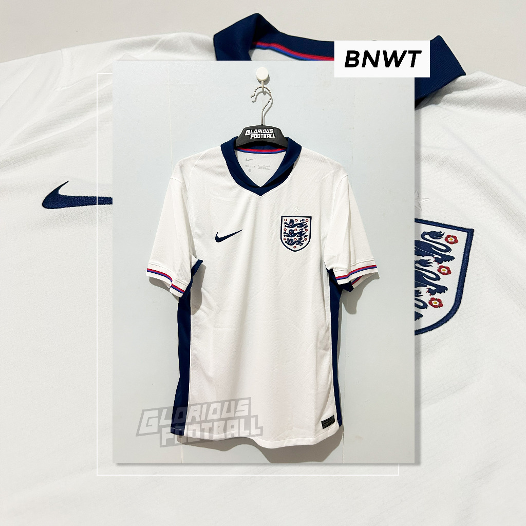 Jersey Original Inggris England Home 2024/2026 BNWT - FJ4285-100