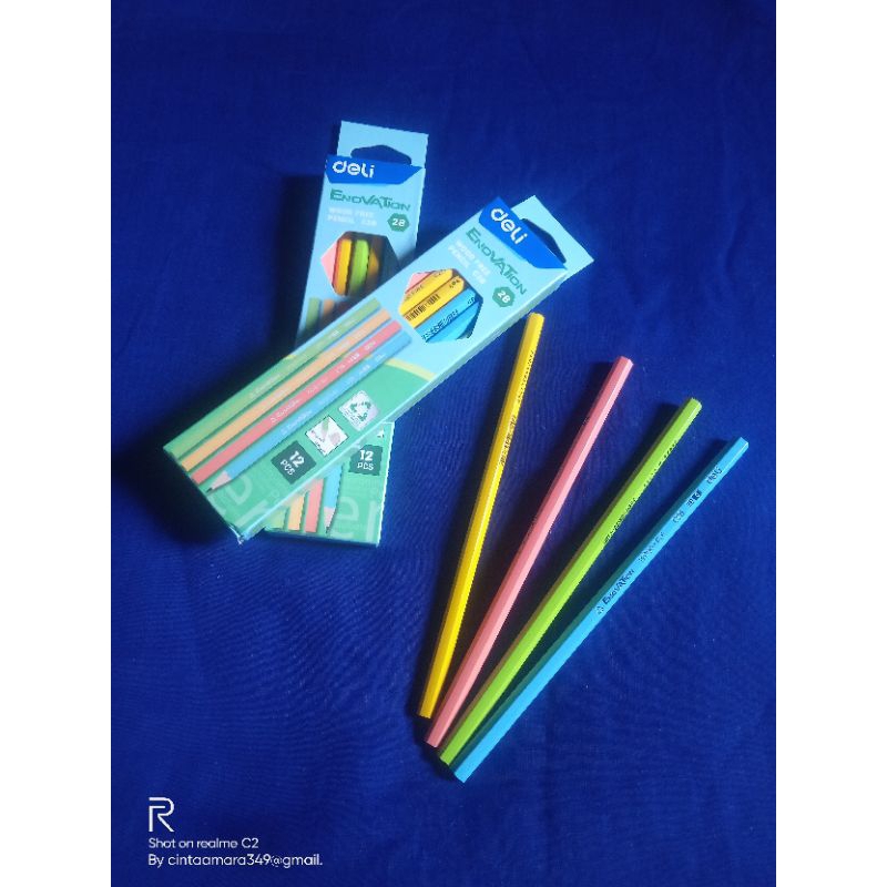 

Pensil 2B Warna Warni EC28