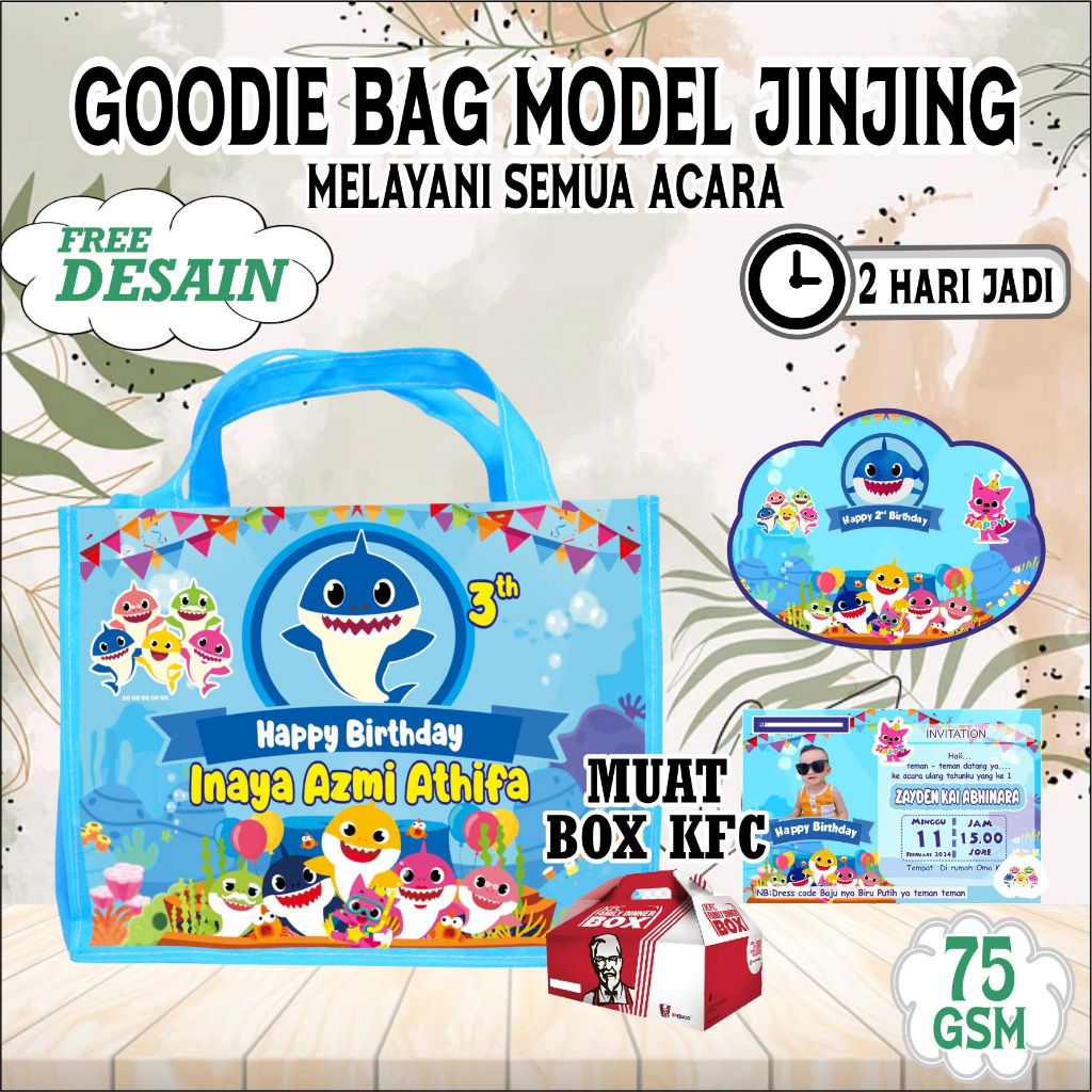 

PAKET ULANG TAHUN/PAKET SOUVENIR/GOODIE BAG/TAS ULTAH/TAS ULANG TAHUN ANAK