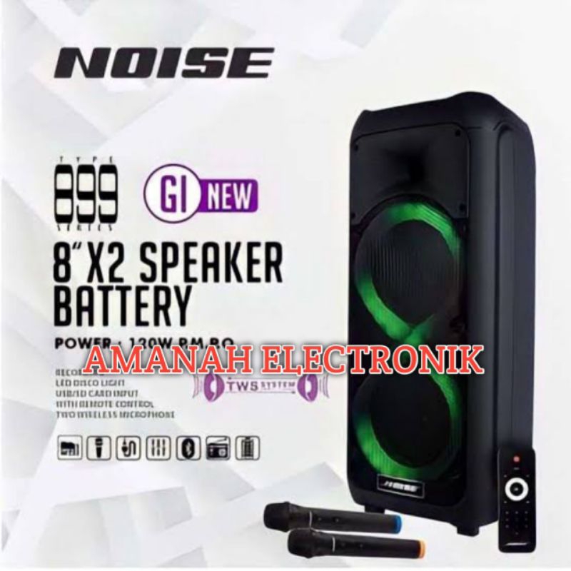 Speaker Portable Noise 899 Gi new original double speaker 8inch Bluetooth