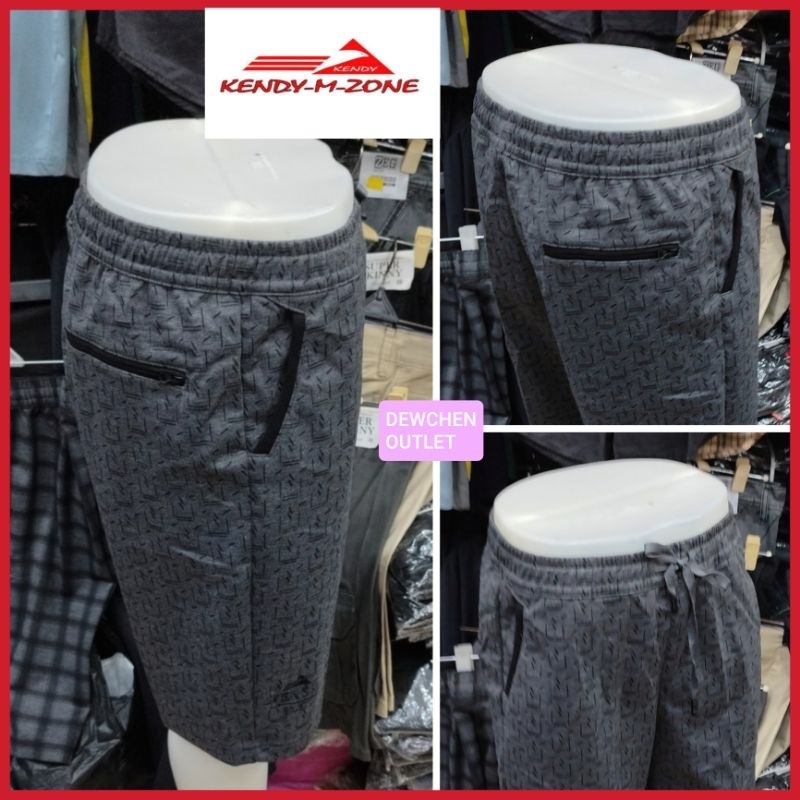 KENDY CELANA PENDEK KAOS SCUBA PRIA | celana pendek kaos kendy