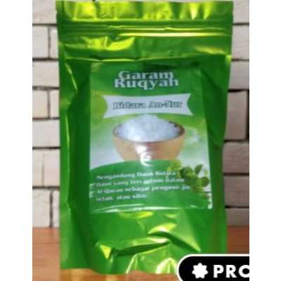 

Garam Asma Ruqyah untuk kelancaran pekerjaan kenaikan jabatan karir.An,Nur Varian 500gr
