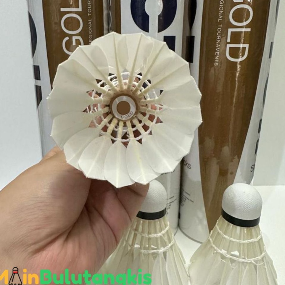 Pasti Terkini  Shuttlecock Badminton  Shuttlecock Bulutangkis Victor Gold 1