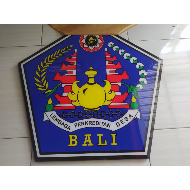 LOGO INSTANSI AKRILIK/LOGO CUSTOM AKRILIK