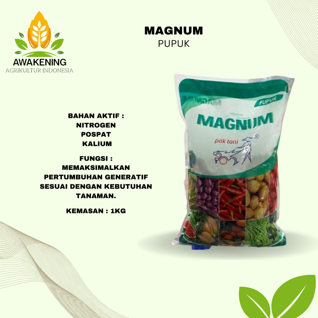 PUPUK NPK MAGNUM PAK TANI Kemasan 1kg