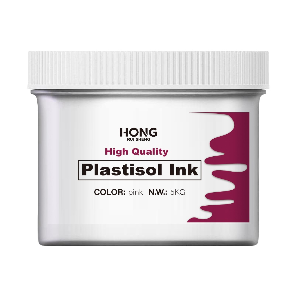 

HONG RUI SHENG Plastisol Merah Jambu 5KG - Warna-warna cerah dan efek visual luar biasa